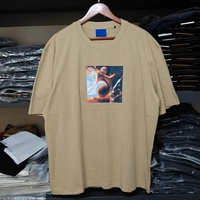 Camiseta de Hombre 2026, Talla Europea, Estilo Retro, Elástica, Suave y Cómoda, Cuello Redondo Clásico, Tejido de Algodón Premium