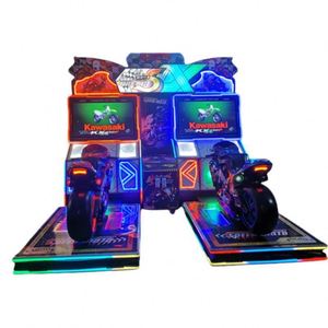 Nouvelle machine de jeu vidéo de moto double 42 pouces 5DX avec flamme dynamique complète, machine de jeu à monnayeur - Product Image 5