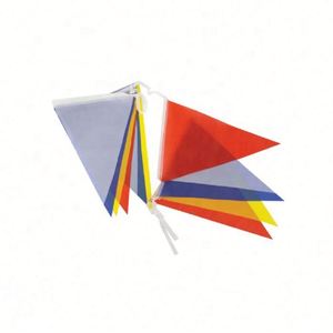 Banderines Rectangulares de Poliéster 100% al por Mayor, Coloridos, para Cumpleaños, Bodas, Festivales, Banderas y Pancartas Promocionales - Product Image 6