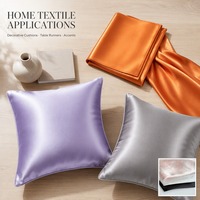Tissu satiné extensible brillant haute brillance 90 GSM, textile tissé doux et élastique pour robes de soirée, vêtements de nuit et literie