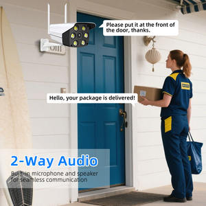 H.265+ Codierung 3MP Bullet-Kamera mit IP66 Wasserschutz, Bewegungserkennung, Eingebauter Sirene und 1 Jahr Garantie - Product Image 3