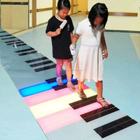 Portable Led Musique Piano Clavier Piste De Danse Extérieur Interactive Marche Piano Plancher Pour L'amusement