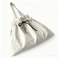 Sac fourre-tout en toile de coton réutilisable et écologique avec logo personnalisé, idéal pour le shopping – Vente en gros