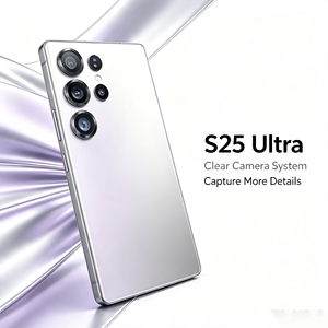 สมาร์ทโฟน S25 Ultra รุ่นใหม่แกะกล่อง หน้าจอ 7.3 นิ้ว 4G / 4GB/6GB+64/128GB ซีรีส์ Octa Core ปลดล็อคแล้ว หน้าจอ HD OLED ระบบ Android 12 รองรับการชาร์จเร็ว - Product Image 3
