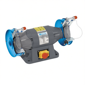 Amoladora de Banco Profesional Fervi 300W 230V de Doble Disco con Protector de Seguridad para Pulir y Afilar Metal - Product Image 2