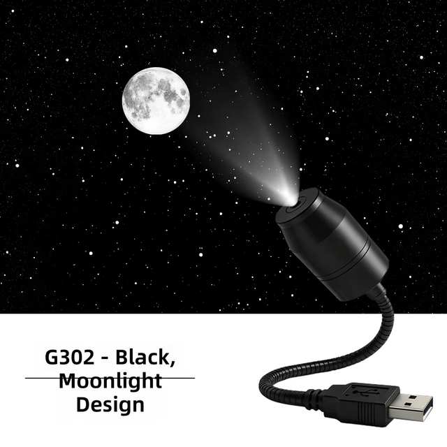 5V USB Car Starry Sky Projection Lamp Interior Modification Bedroom Ceiling Romantic Galaxy Starry Atmosphere Light