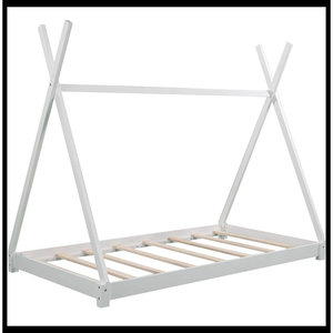 Cama estilo Montessori, cama con dosel de madera con piso, cama para niños pequeños, dormitorio para niños, escuela y Villa - Product Image 1