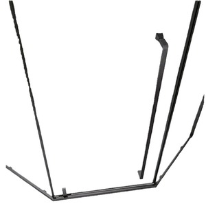 Nhà máy cung cấp trực tiếp thép không gỉ Hình Kim Cương Tempered phòng tắm thủy tinh không thấm nước tùy chỉnh sản xuất phân vùng nguyên tấm - Product Image 5