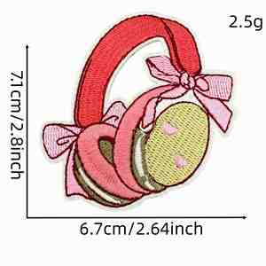 <b>Sweet</b> Style Cute Embroidery Iron on <b>Personalized</b> Girl Patches - Product Image 4