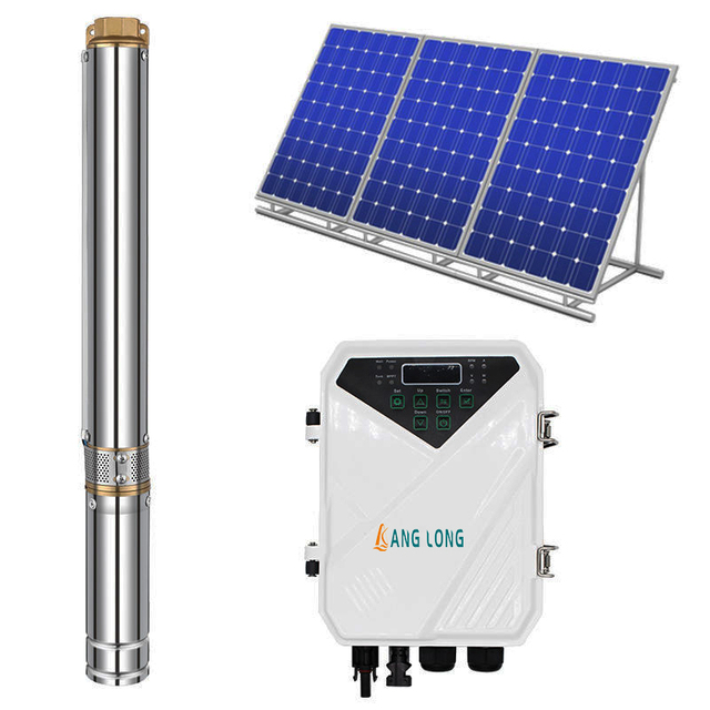 Dc Solar Submersible Water Pumps Solar Pump Inverter System for Home Agriculture Irrigation