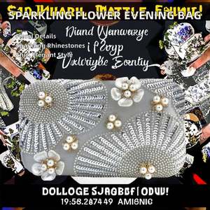 Sac à main de luxe inspiré du style classique et décontracté de Sabyasachi pour mariage, en velours léger brodé et fabriqué en Inde. - Product Image 2