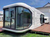 Nouveau style bateau flottant conteneur préfabriqué maison d'hôtel bateau-maison écologique pour hôtels espace capsule maison