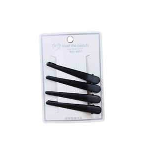 Découvrez les pinces à cheveux Beauty, 6,5 cm, couleur noire unie, usage quotidien, pince BB, accessoires pour cheveux pour femmes - Product Image 4