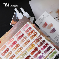 Prix Compétitif Rabia – Kit de Gels Ongles Transparents 48 Couleurs 15ml Sans TMPTA pour Importateurs et Distributeurs de Fournitures Ongulaires