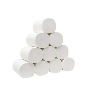 16 rotolo di carta igienica addensata in pasta di legno rotolo di carta coreless all'ingrosso rotolo di carta igienica per uso domestico all'ingrosso