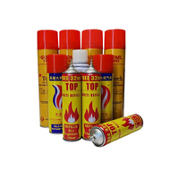 Recharge de gaz butane de grande capacité pour briquet de sécurité universel avec logo personnalisé en gros
