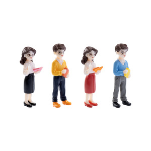 Figuras de Maestros en Miniatura de Plástico para el Día del Maestro, Adornos de Escritorio para Decoración de Escenas en Miniatura - Product Image 5