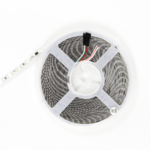 Bande lumineuse LED SMD 2835 monocouleur DC24V WS2811 WS2812B 120 LED/m, effet de poursuite de l'eau, ruban flexible - Product Image 6