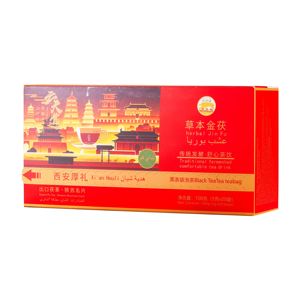 Populer 100g teh gelap Cina teh Gong Fu teh organik alami fermentasi terkompresi untuk hadiah kesehatan Yun Tian lukis 5-10 tahun buatan tangan - Product Image 3