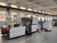 Machine à fabriquer des sacs en papier automatiques de haute qualité ROKIN, production élevée, entièrement automatique, machine à fabriquer des sacs en papier à corde ronde