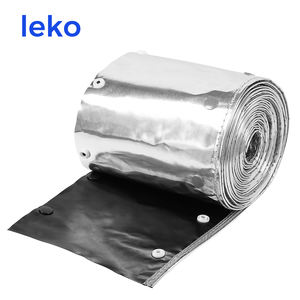 Manchon de câble de blindage EMI RFI LPC |   Enveloppe en aluminium à clipser pour câbles |   Protecteur de signal anti-interférence avec fil de mise à la terre - Product Image 5