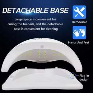 SUN X5 MAX 네일 드라이어 150W UV 젤 네일 경화 램프 스마트 센서 매니큐어 네일 건조 램프 없음 검은 손 광선 요법 기계 - Product Image 2