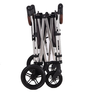 Ikodm — poussette pliable pour l'extérieur, chariot Double, de Camping Compact, à deux places, idéal pour le voyage - Product Image 6
