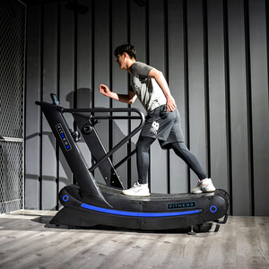 2020 EM fitness wholesale woodway curved treadmill air runner commerical treadmill for gym and home with best price - Product Image 4
