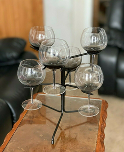 Exhibidor de 6 Copas para Servir Ginebra, Cócteles, Champán y <span class=keywords><strong>Vino</strong></span> - Product Image 2