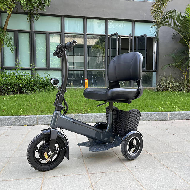 Freego Newly Upgraded Popular 3-Wheels Electric Scooters With Large Wrapped Seat