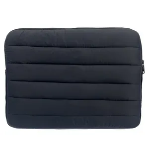 Новая стильная сумка для ноутбука, пышная сумка для ноутбука 13, 14 дюймов, Портативная сумка-портфель для ноутбука, модная черная нейлоновая сумка для планшета