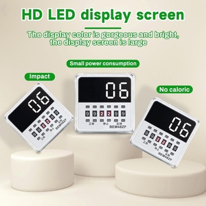 تتابع LED V/24V قابل للتعديل إلى الأمام/الخلف/وقت التوقف BEM48ZF ضوء أبيض-S-99H DC/AC مرحل توقيت + قاعدة - Product Image 6