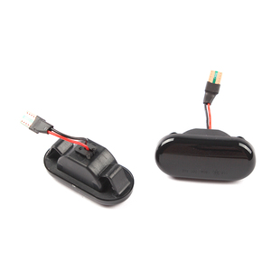 Feu de position latéral avant à LED complet avec lentille fumée ADT, clignotant, ensemble de remplacement pour 350Z Z33 K12 R51 D40 J10 E11 Z11 - Product Image 1