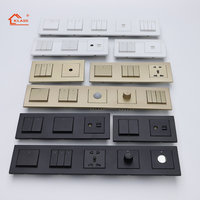 Style Simple chambre pc panneau applique murale bouton poussoir interrupteur 13A 3 broches britannique royaume-uni Standard prise de courant électrique pour la maison
