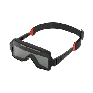 แว่นตาเชื่อมแบบปรับแสงอัตโนมัติ สีจริง ใช้พลังงานแสงอาทิตย์ สำหรับงานเชื่อม MMA พลาสมา TIG MIG  วัสดุ PP  2 เซ็นเซอร์ ปรับแสงอัตโนมัติ - Product Image 1