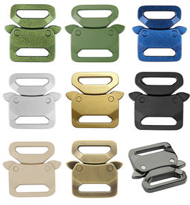 Bán buôn 1 inch Phát hành nhanh chóng cho rắn hổ mang phong cách kim loại khóa nhôm chiến thuật hardwarebag <span class=keywords><strong>Clasp</strong></span> - Product Image 3