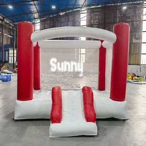 Prix de gros mini maison gonflable petite maison gonflable commerciale bébé pull transat pour les tout-petits enfants jeux amusants - Product Image 2