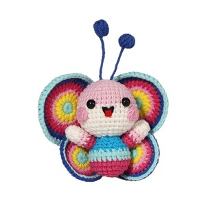 Adorable Décoration Papillon au Crochet Fait Main, Petits Ornements Inspirants, Maison en Pain d'Épices Tricotée de Yiwu, Noël - Product Image 4