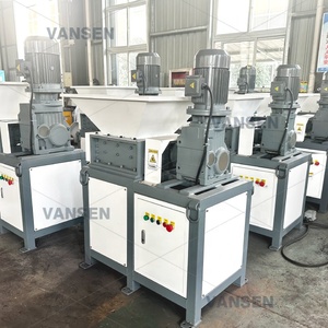 <strong>Mini</strong> Double Shaft <strong>Shredder</strong> Agriculture Waste Shredding Machine for <strong>Compost</strong> Plant - Product Image 4