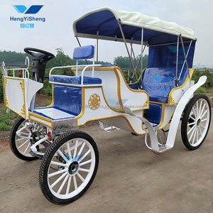 Carruaje de Turismo de parque de alta calidad Carruaje DE BODA eléctrico de bajo precio Transporte especial - Product Image 6