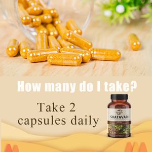 Cápsulas de Shatavari de Marca Privada OEM ODM 500 mg - Suplemento Herbal, Apoya el Equilibrio Hormonal, Apoyo al Sistema Inmunitario, Vegano - Product Image 3