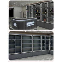 Présentoir en verre Game City Arcade Plush Toy Store Vitrine Doll Counter Showcase Modern Claw Gift Shop Display Case