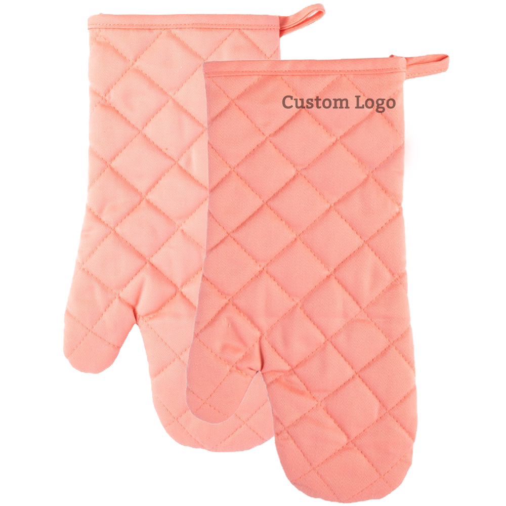 Недорогие заводские цены, ватные рукавицы из хлопка и полиэстера размера под заказ для духовки, перчаток, подставки для кастрюль, кухонная утварь, Текстиль