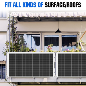 Panneau solaire en verre mono 12V 24V personnalisé <span class=keywords><strong>AHONY</strong></span> avec technologie PERC 150W 22.7% efficacité garantie de 5 ans - Product Image 6