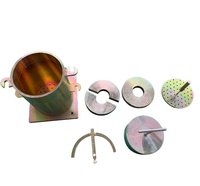 Kits et accessoires de moules de compactage SPARK CBR 2025, diamètre 152,4 mm, normes BS EN ASTM pour la mécanique du sol pour les ingénieurs civils