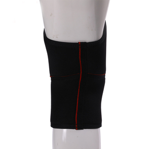 <span class=keywords><strong>Genouillère</strong></span> de compression sportive en nylon et coton épais, toutes saisons, avec logo personnalisé, vente en gros, pour haltérophilie 2026 - Product Image 4