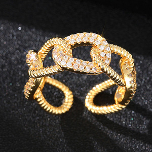 Anello Geometrico a Nodo per Coppie, Gioiello da Dito alla Moda, Regalo Significativo per Donne - Product Image 2