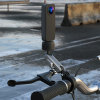 Anti-Shake 360-Grad-Drehbare Fahrrad-Kamerahalterung Verstellbare Schnellverschluss-Fahrradhalterung für Outdoor-Sportarten