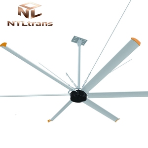 Ventiladores de Techo Industriales HVLS de Gran Tamaño, 220V/380V, Diámetro de Aspas de 22 pies, para Auditorios, Gimnasios y Granjas - Product Image 3