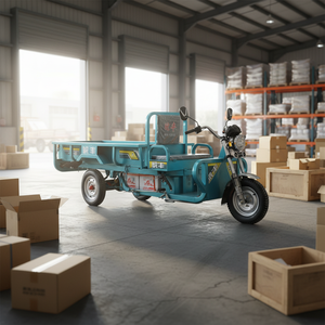 400 किलोग्राम भार क्षमता के साथ खुले शरीर के वयस्क कार्गो ट्राइसाइकिल का उपयोग करना आसान - Product Image 2